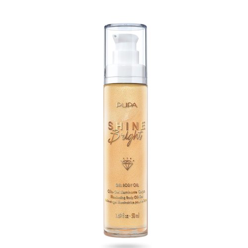 PUPA Shine Bright Gel Body Oil - Leuchtendes Körperöl-Gel